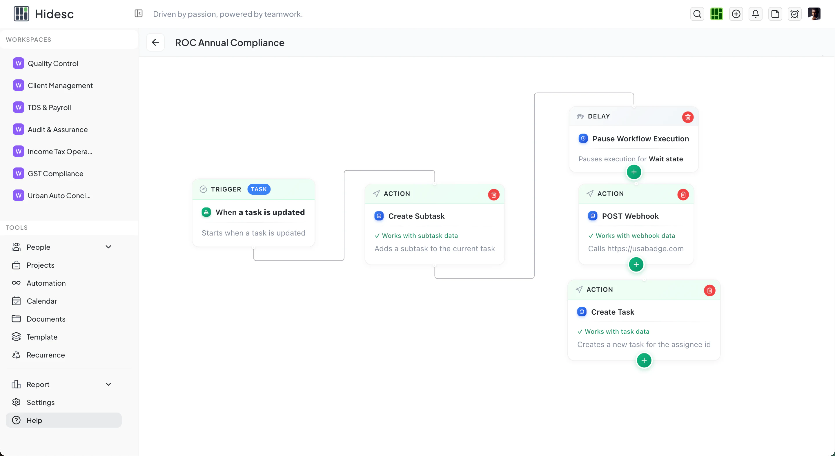 Automation Workflow Management Platform